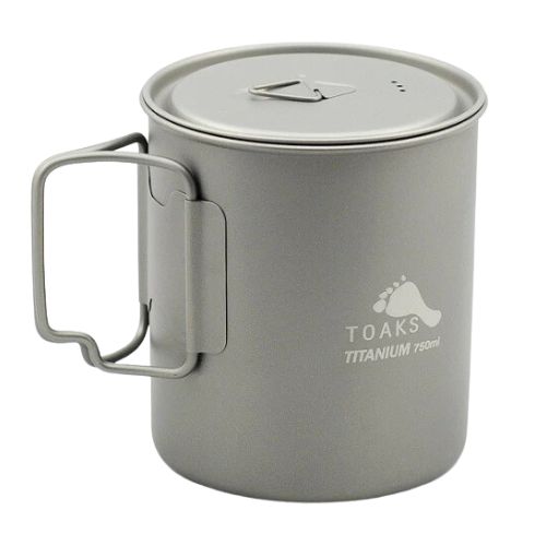Походная посуда Titanium 750ml Pot by TOAKS
