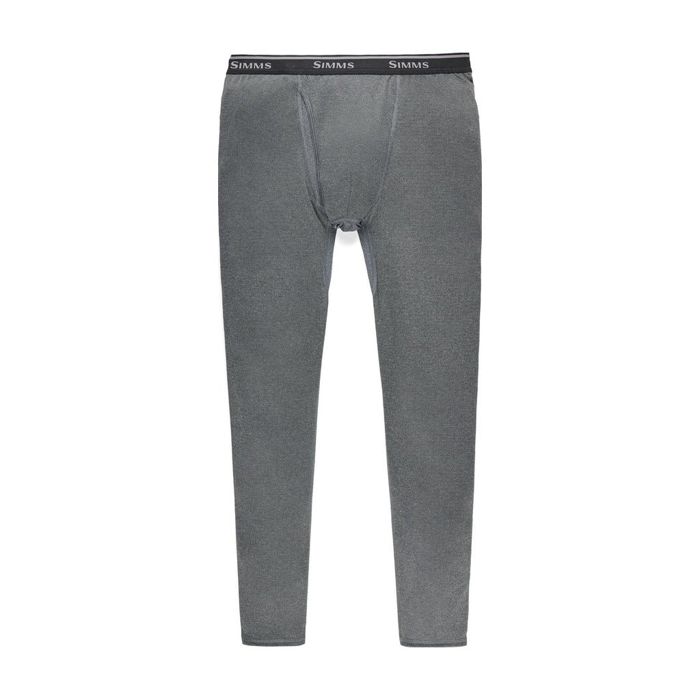 Термобельё Simms - Men's Strata 160 Baselayer Bottom - Dark Grey Heather
