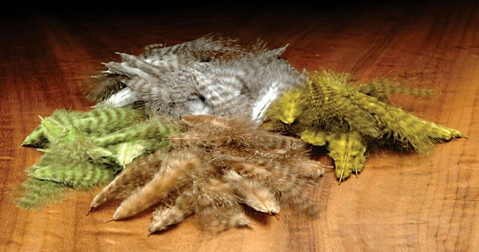 Материал для вязания мушек Wapsi Fly Wapsi Grizzly Marabou