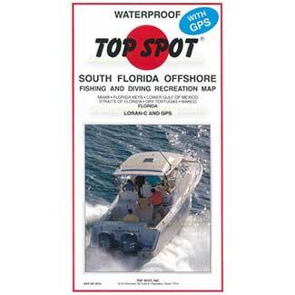 Походная посуда TOP SPOT, INC. Top Spot N-210 South Florida Offshore Chart