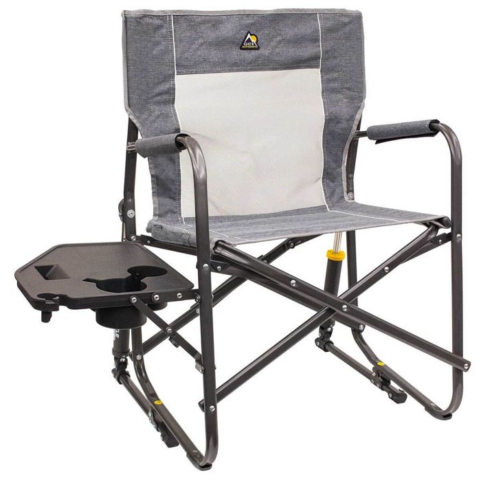Кемпинговая мебель GCI Outdoor Freestyle Rocker with Side Table Rocker Chair - Heathered P