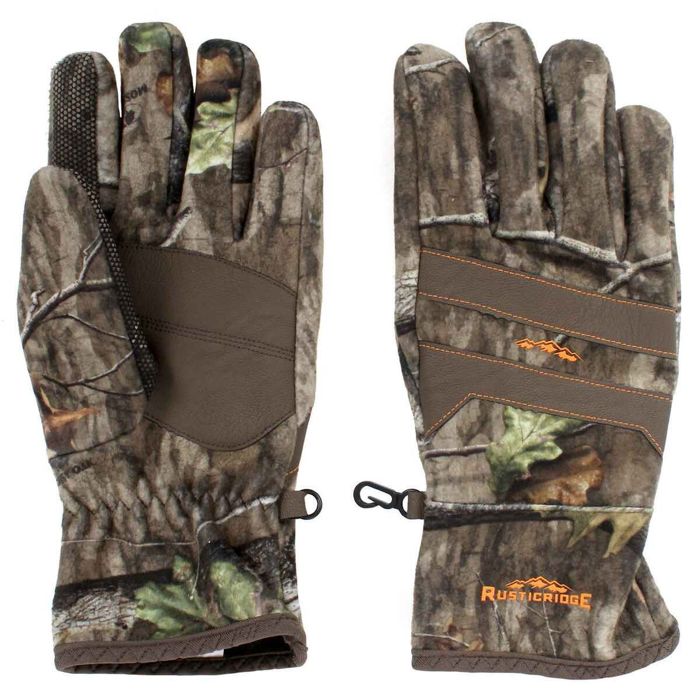 Охотничий камуфляж Rustic Ridge Men's Mossy Oak Country Roots Stormproof Hunting Gloves