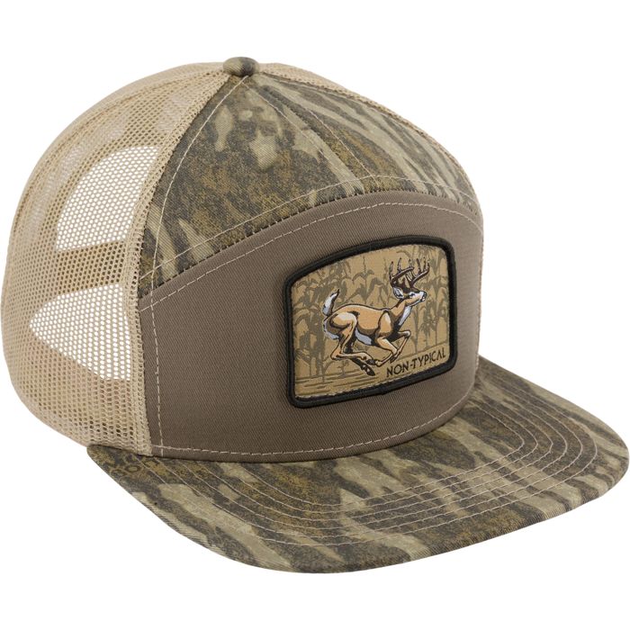 Охотничий камуфляж Non-Typical x Lost Hat Sa7age Buck Run Cap - Mossy Oak Bottomland / One