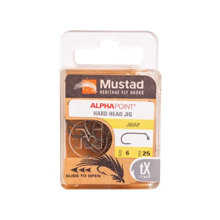 Крючки Hareline Mustad - Hard Head Jig Hook J60AP