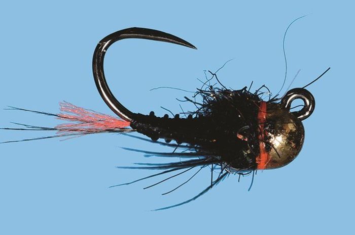 Зимняя приманка Tungsten Jig TNT - Black - #14