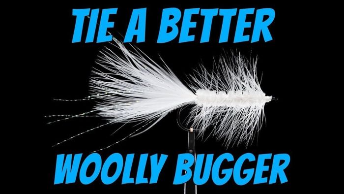 Набор для вязания мушек Trident Wooly Bugger Fly Tutorial Tying Video Material Kit