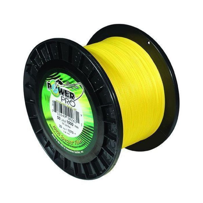 Плетёный шнур PowerPro Braided Spectra Fishing Line (500 yd Spools)