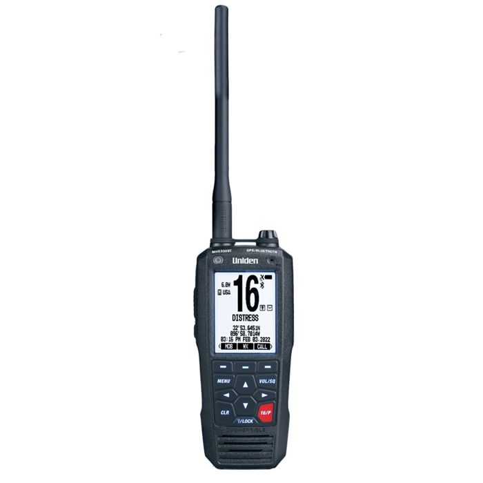 Морская радиостанция Uniden MHS338BT VHF Marine Radio w/ GPS & Bluetooth