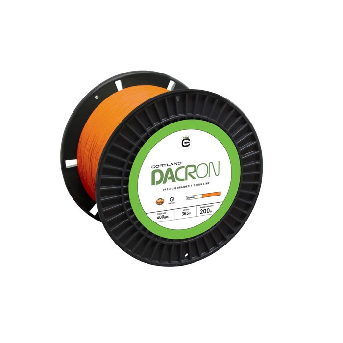 Плетёный шнур Cortland Dacron Braided Fishing Line 200lb (1600 yd Spools)