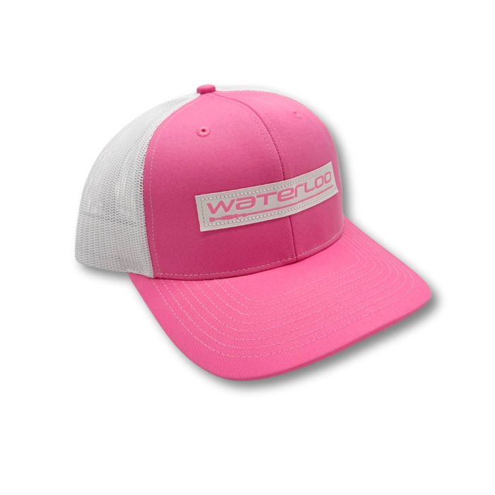 Головной убор Richardson Waterloo Hot Pink and White Cap - Pink Performance Logo