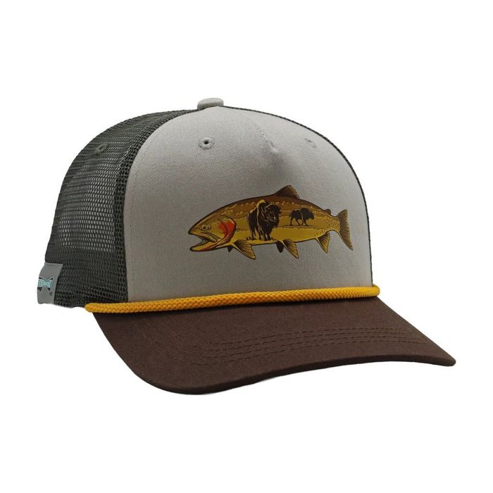 Головной убор Rep Your Water RepYourWater - Bison Trout 5 Panel Hat