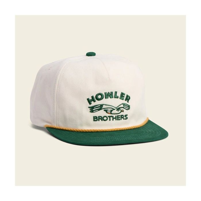 Головной убор Howler Brothers Howler Bros Unstructured Snapback Hat - Seagull: White/Green