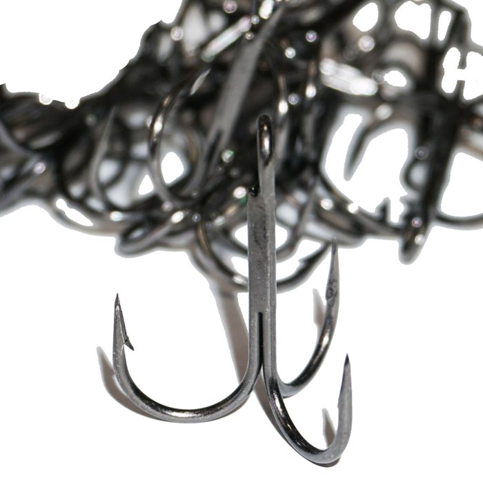 Крючки VMC Musky-Pike Treble Hooks 9650BN Black Nickel