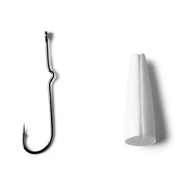 Материал для вязания мушек Orvis Popper Bodies with Hooks - Bass Popper Bodies with Size 4