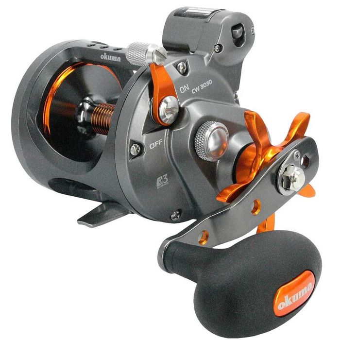 Троллинговая катушка Okuma Cold Water Line Counter Trolling/Conventional Reel - Size 203,