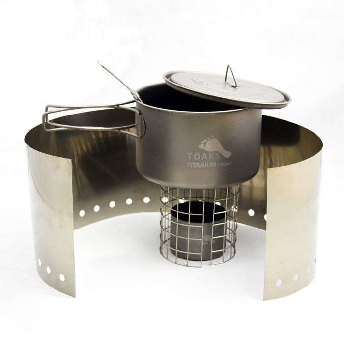 Горелка TOAKS TITANIUM ALCOHOL STOVE COOK SYSTEM WITH 700ML POT