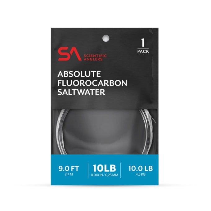 Флюорокарбоновая леска Scientific Anglers Absolute Fluorocarbon Saltwater Leader 9'