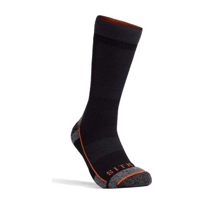 Грузила Sitka Mid-Weight Crew Sock - Sitka Black
