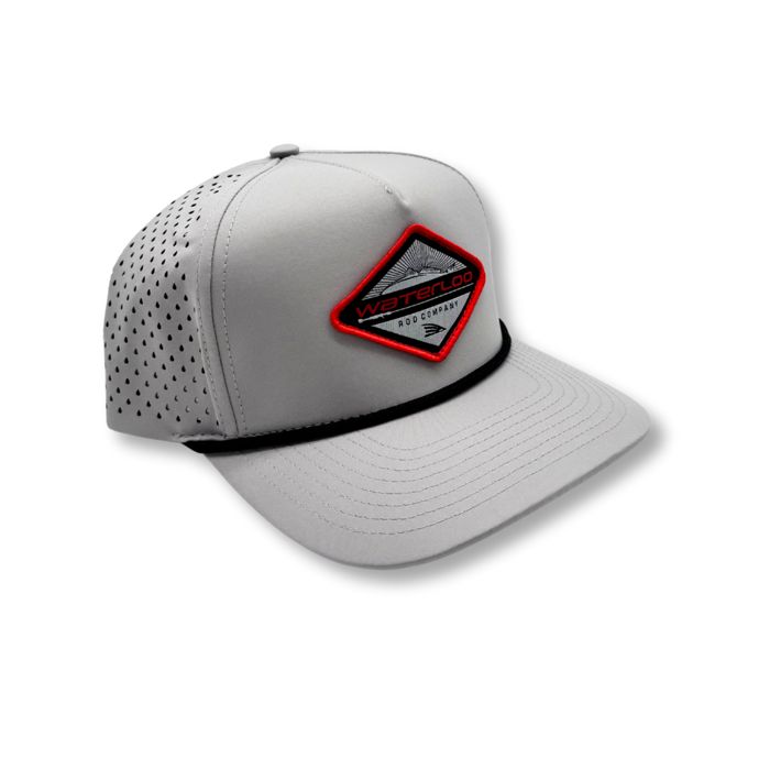 Головной убор Rhodes Headwear Waterloo Silver and Black Performance Rope Cap - Diamond Pat