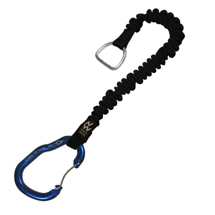 Оснащение для каяка North Water Nort Water Pig Tail - Paddle Carabiner, Wire Gate (22kN),