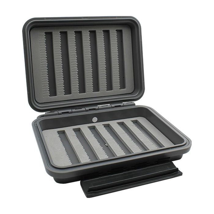 Коробка для мушек MFC Plan D Pocket MAX Fly Box - Steel Gray - Trout/Bonefish