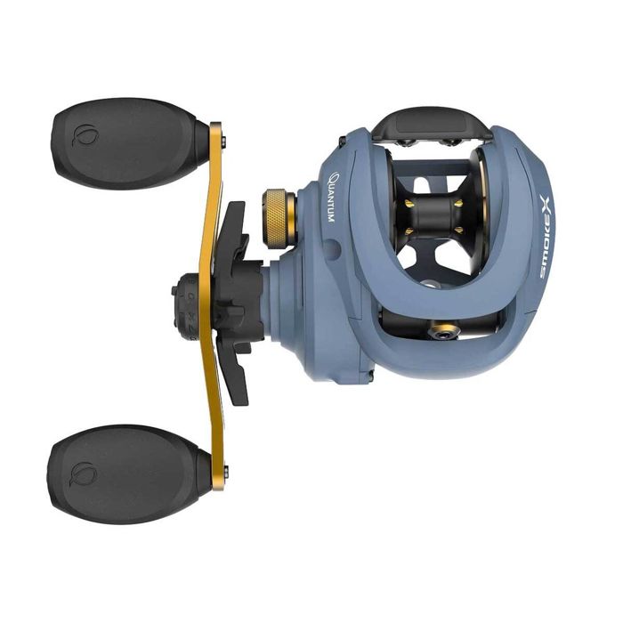 Мультипликаторная катушка Quantum Smoke X 100 Baitcasting Reel - 8.1:1, Right Retrieve