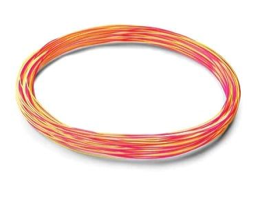 Поводковый материал Rio Two-Tone Indicator Tippet--30 yards