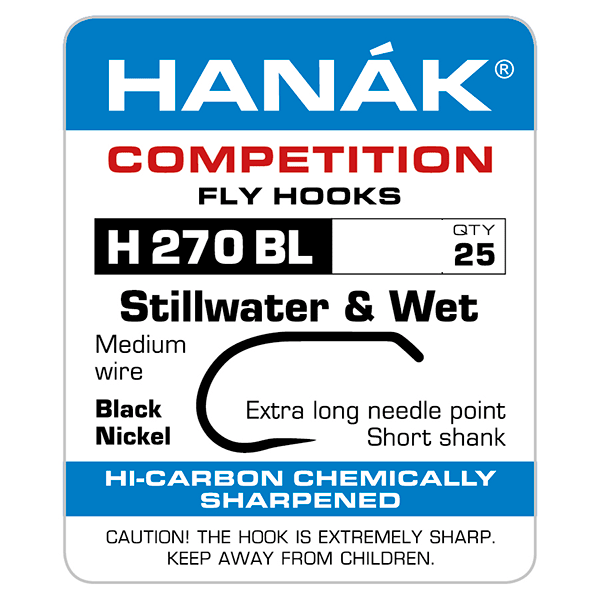 Крючки MFC Hanak H 270 BL Stillwater & Wet Hooks