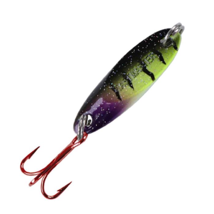 Зимняя приманка Acme Tackle Company KASTMASTER DR Tungsten Jigging Spoon - Glow Hulk, 1/8o