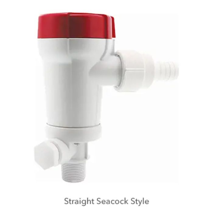 Помпа для садка Rule 605FC Livewell Pump, 1100 GPH, Straight Seacock