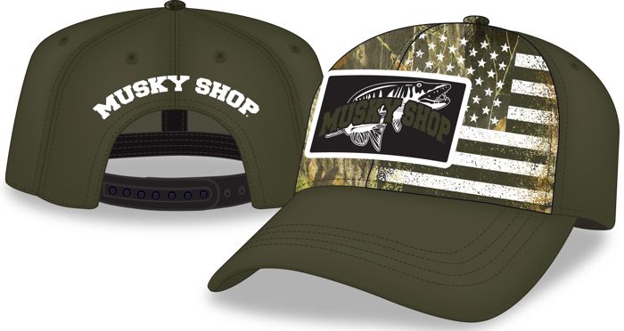 Охотничий камуфляж Musky Shop Mossy Oak Green Patch Cap
