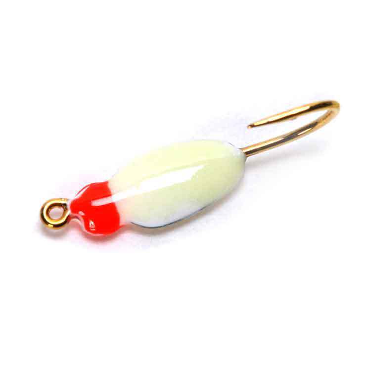 Зимняя приманка Custom Jigs and Spins Custom Jigs & Spins Demon Ice Fishing Jig - Fire Ice