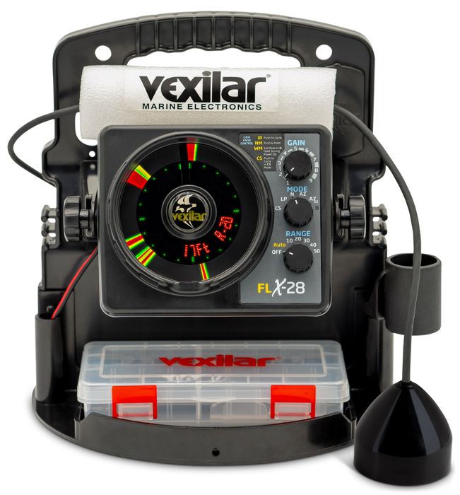 Зимний эхолот Reconditioned FLX-28 ProPack II w/ ProView Ice-Ducer and Vexilar Lithium Bat