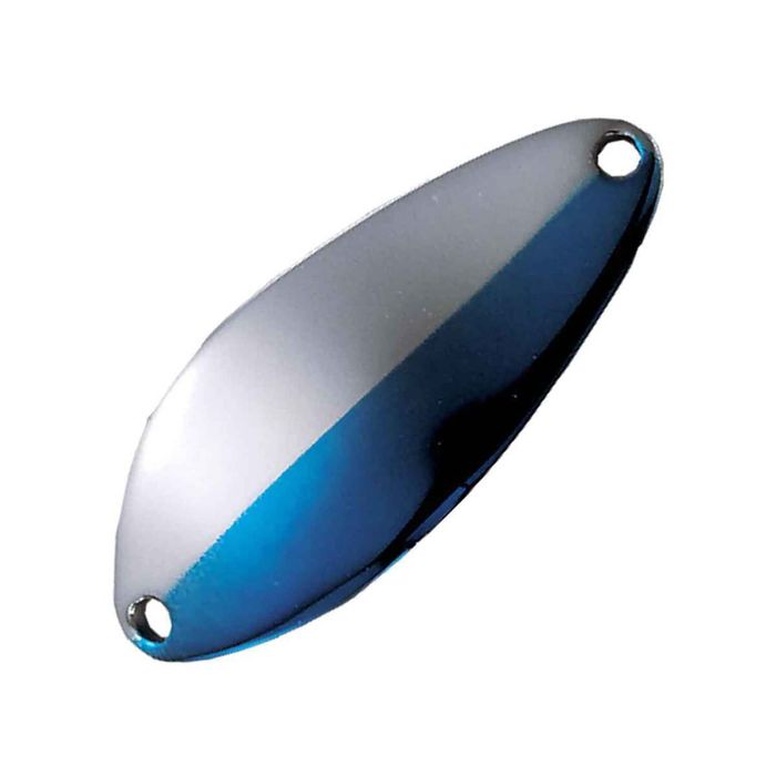 Колеблющаяся блесна Acme Tackle Company Acme Little Cleo Casting Spoon - Nickel/Neon Blue,