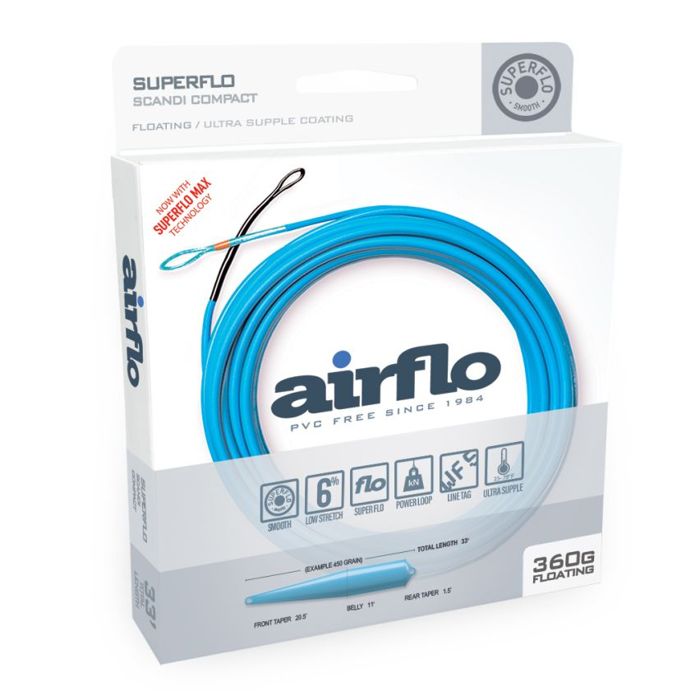 Нахлыстовый шнур Airflo Superflo Max Scandi Compact Shooting Head