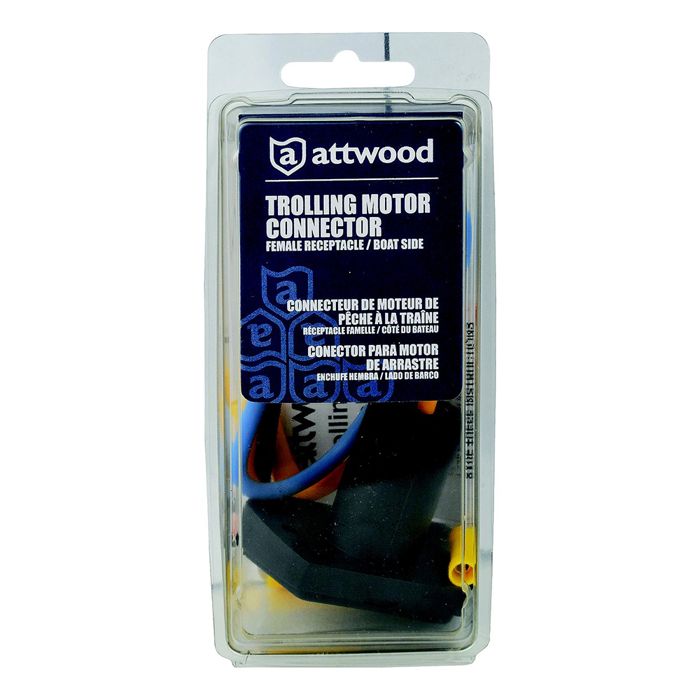 Разъём питания Attwood Trolling Motor Connector, Female Receptacle